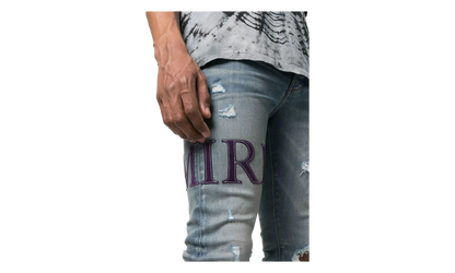 Serif Logo Jeans "Clay Indigo" PS23MDS006 408