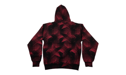 PLAID SPLATT HOODIE "Black" SP5der299