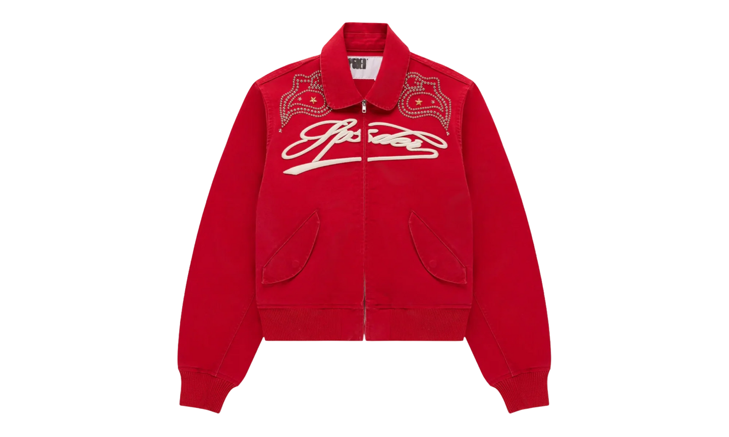 R-05 Script Bomber Jacket "Red" SP5der372