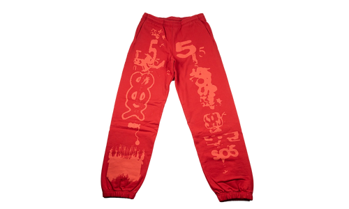 X RAY SWEATPANT "Red" SP5der292