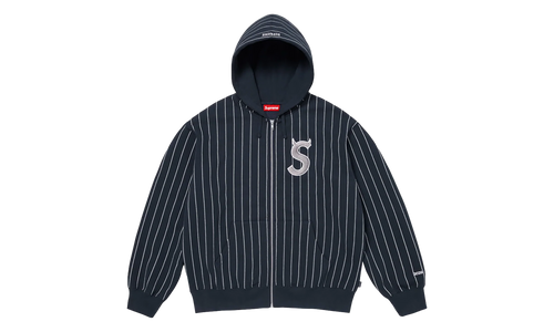 Devil S Logo Zip Up Hooded Sweatshirt "SS26 - Stripe" SU27309