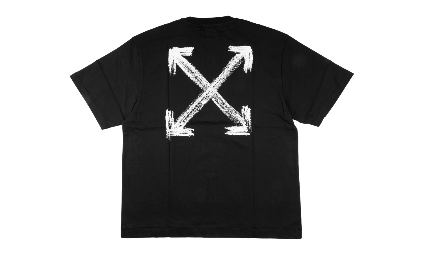 CHALK ARROW SKATE FIT TEE "Black" 44OWOS26T065 001