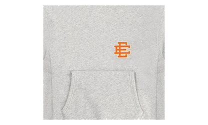 EE BASIC HOODIE "SS24 - Grey/Orange Bolt" EE501