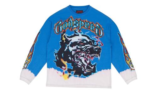 Off The Leash L/S T Shirt "Blue" GDS-MTPS-0037