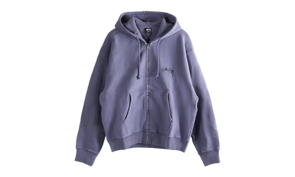 Modern Age Pig Dyed Zip Hoodie "GRAPE" 1975079 GRPE