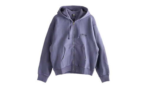 Modern Age Pig Dyed Zip Hoodie "GRAPE" 1975079 GRPE