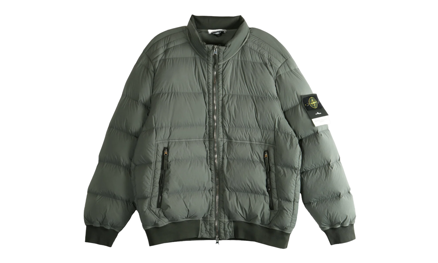 Urban Puffer Bomber Jacket "Cement" 4100039 S0028 V006B
