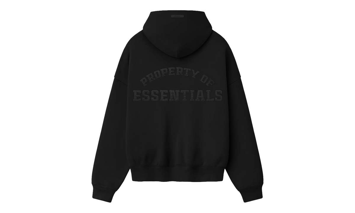 Property Lounge Half Zip Hoodie "Black" 192SP266911F