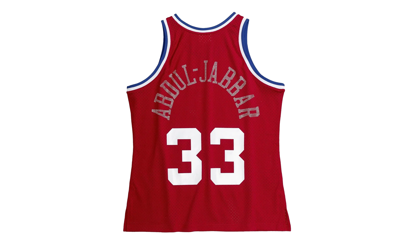 NBA Kareem Abdul-Jabbar Swingman Jersey "1988 All-Star - Red" SMJYBW18018 ASWRED188