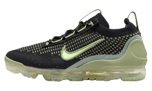 Air VaporMax 2021 Flyknit GS "Black Vintage Green" DB1550 010