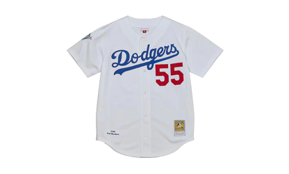 MLB Orel Hershiser World Series Home Jersey "1988 Los Angeles Dodgers – White" AJY15409 LAD88OHRWHIT