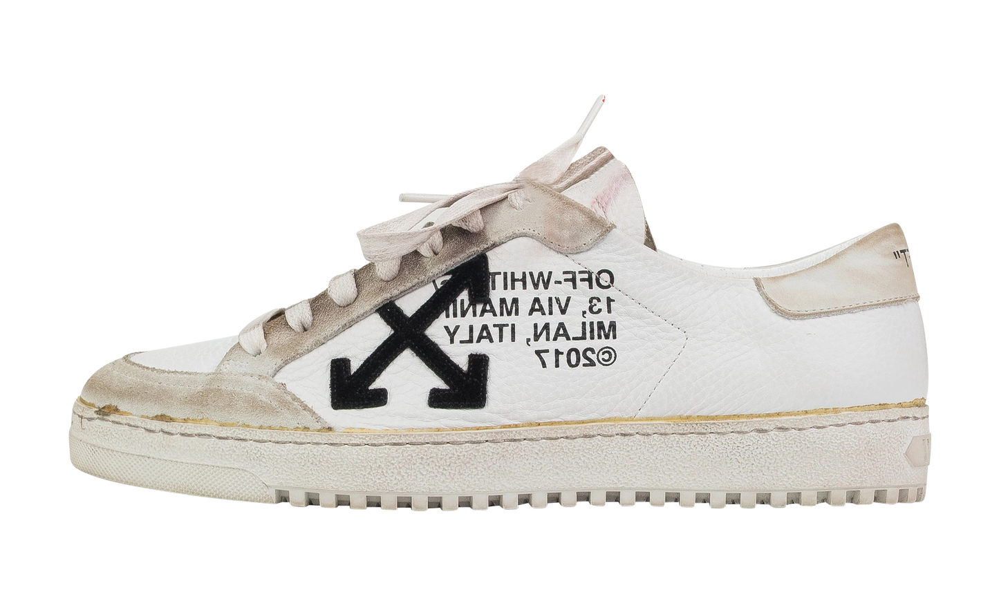 ADDRESS LOW TOP SNEAKERS "White" OFW-MSNK-0001