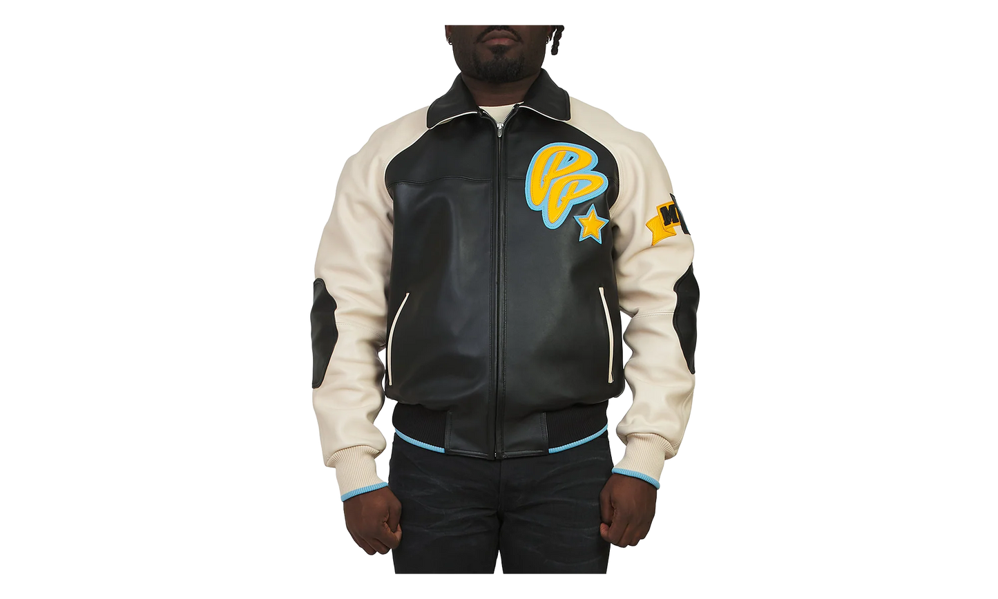 Classic Soda Club Jacket "Black / Ivory" PP022