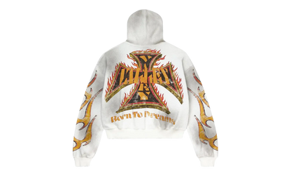 Reborn Waffle Zip-Up Hoodie "White" 11451 1SS2604VFRWZU WHIT