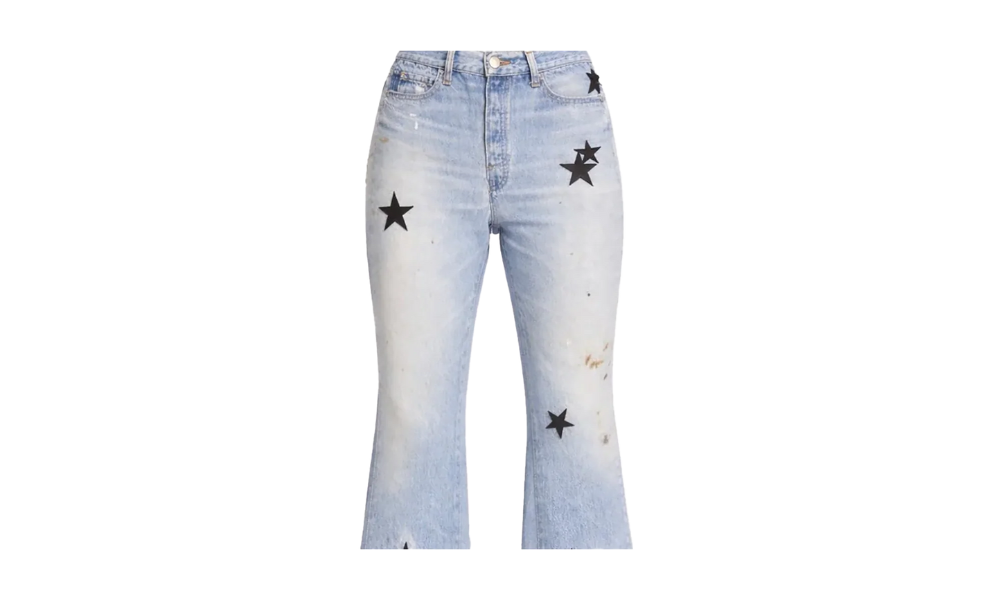 Leather Star Recon Flare Jeans "Multi Indigo" Y0W01406RD MUI