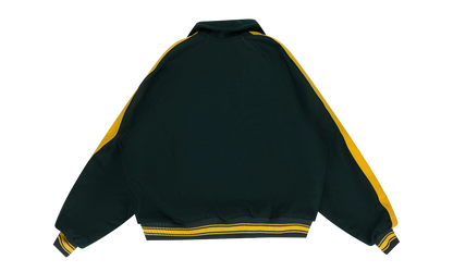 RAGLAN VARSITY JACKET "Green" RHD-MOTW-0044