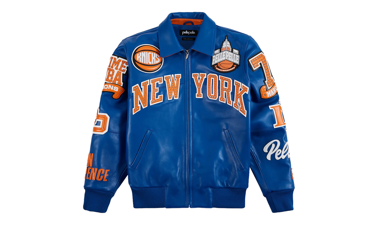 New York Knicks For The City Jacket "Royal / Orange / White" PP027