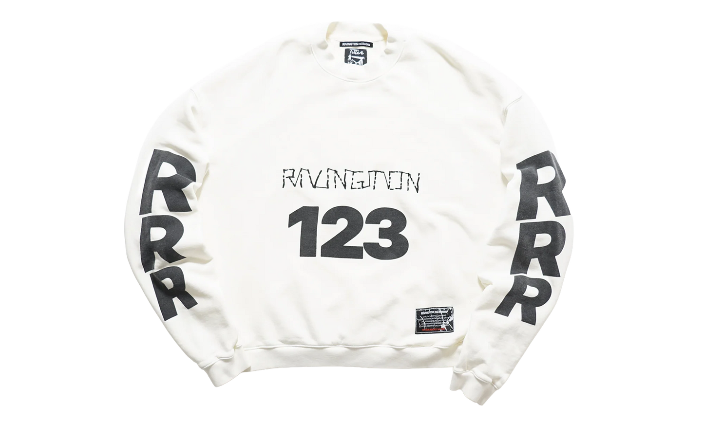 ROI Rebis 'USO-123 CVA' Crewneck "White" CUSO CN90 MAX