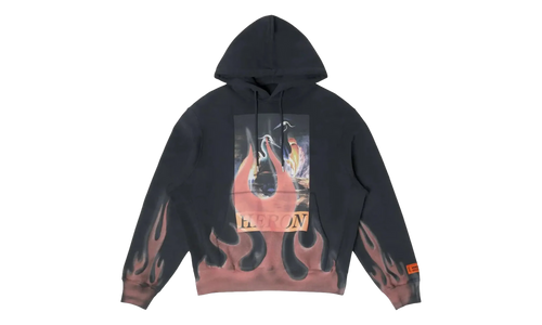 Times Flames Hoodie "Black" HMBB024S23JER0071025