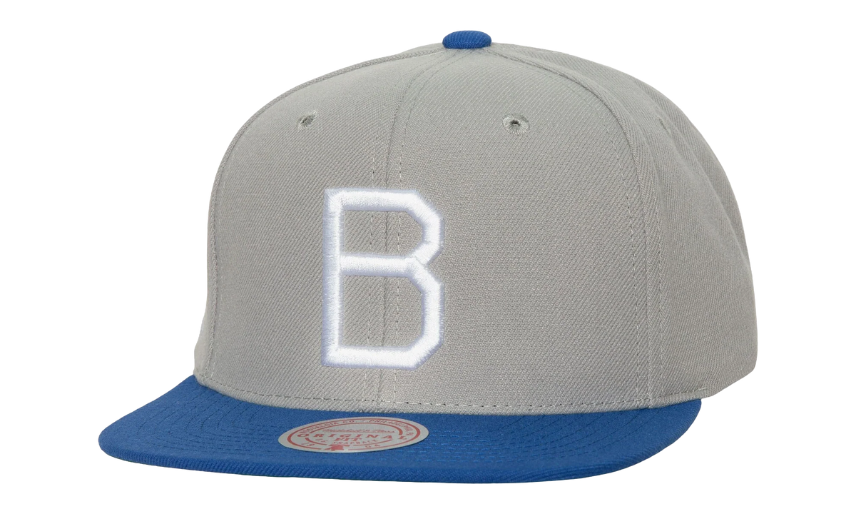 MLB Cooperstown Away Snapback Cap "Brooklyn Dodgers - Grey" HHSS6481 BDOYYPPPGREY