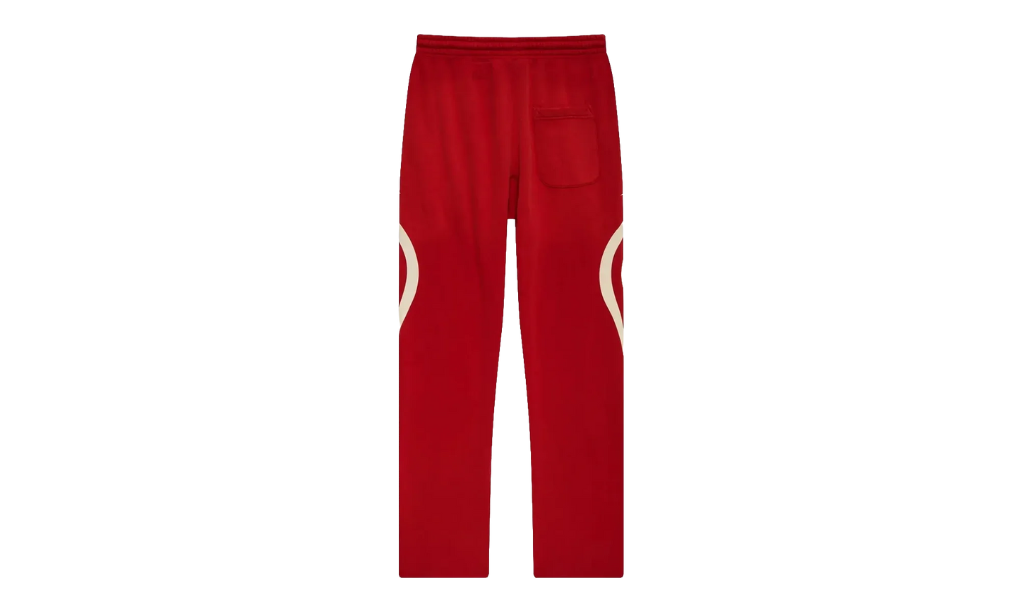 Sports Double Hit Logo Sweatpants "Red" HSR139