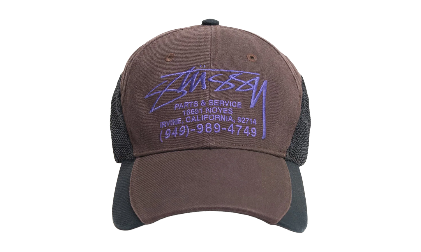 PARTS & SERVICE MESH CAP "Brown" STUS435