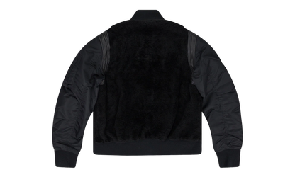 Shearling Bomber Jacket "Black" PS22MLJ026_BLACK