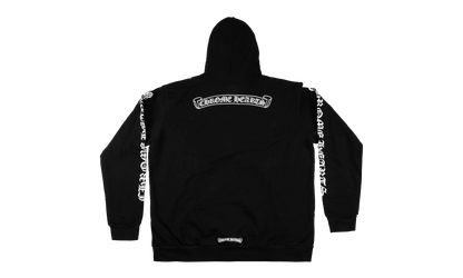 Scroll Zip up Hoodie "Black" CHRM0827