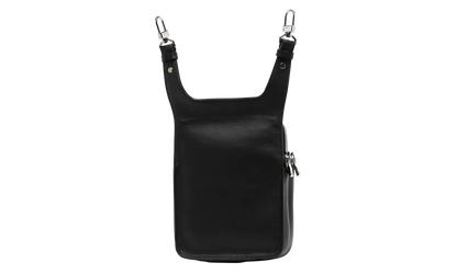 Calf Hip Pouch "Black / Silver" W0A32326CA BLS