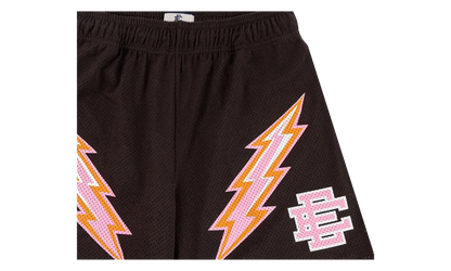 EE BASIC SHORT "SS24 - Bolt Dark Brown/Pink Bolt" EE685