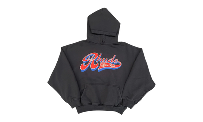 Pit Stop Hoodie "Vintage Black / Red / Blue" RHSS26HO02012 BLK