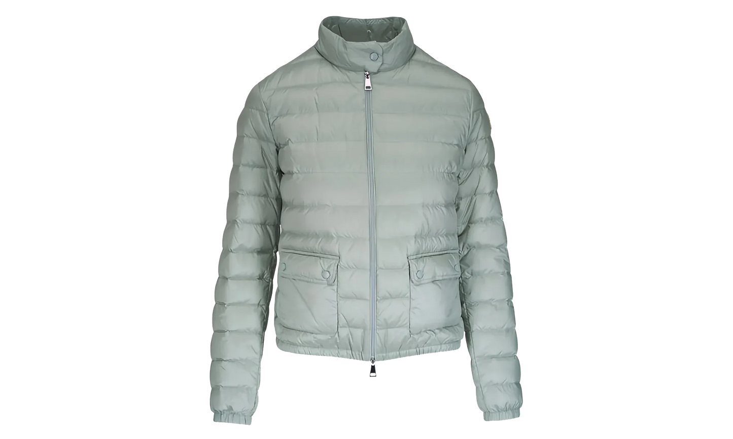 Lans Zipper Stand Collar Jacket WMNS "Gray" MON47