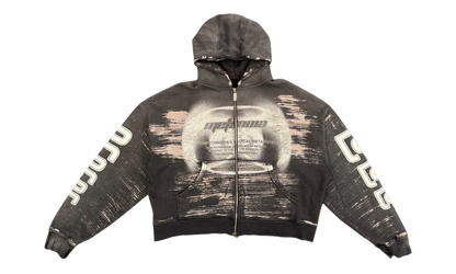 RADICAL ALMA CVA ZIP HOODIE "Black" RIV04