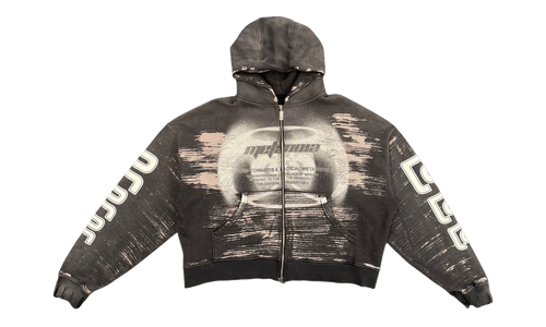 RADICAL ALMA CVA ZIP HOODIE "Black" RIV04