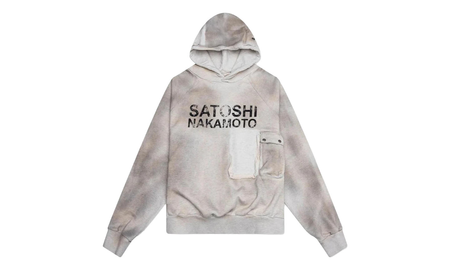 Cargo Hoodie "Dirty White" SAT007