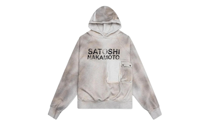 Cargo Hoodie "Dirty White" SAT007
