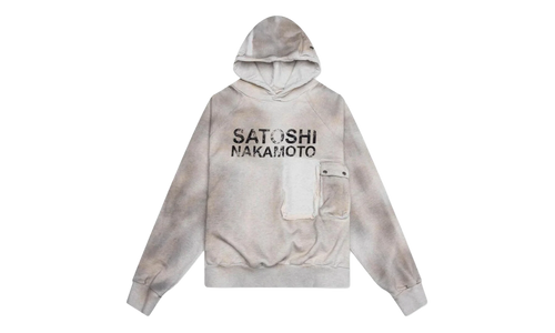 Cargo Hoodie "Dirty White" SAT007