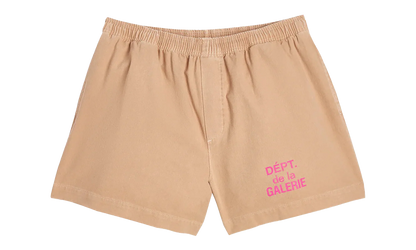 FRENCH LOGO ZUMA SHORTS "Cream" GD019