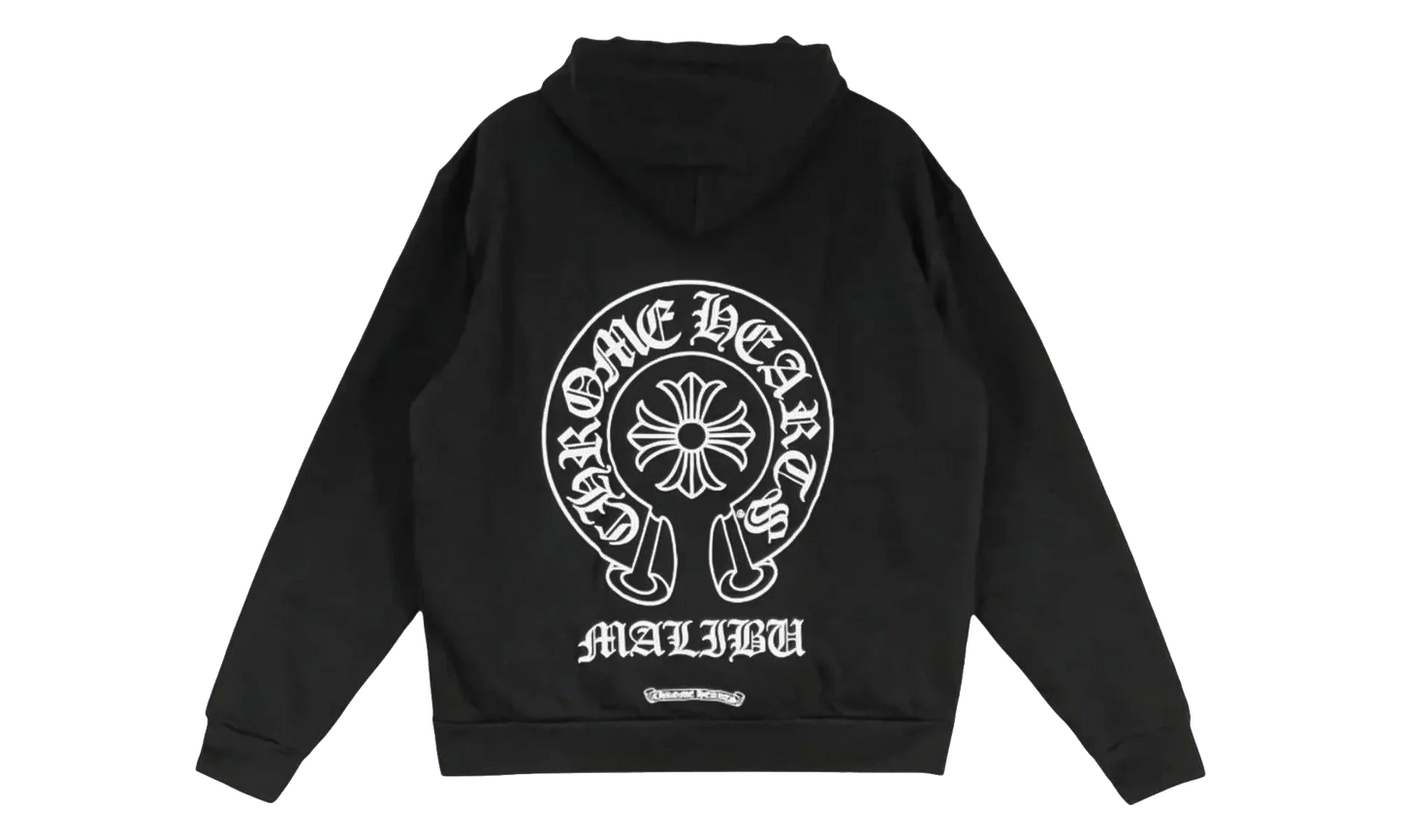 Malibu Exclusive Horseshoe Logo Hoodie "Black" CHRM1066