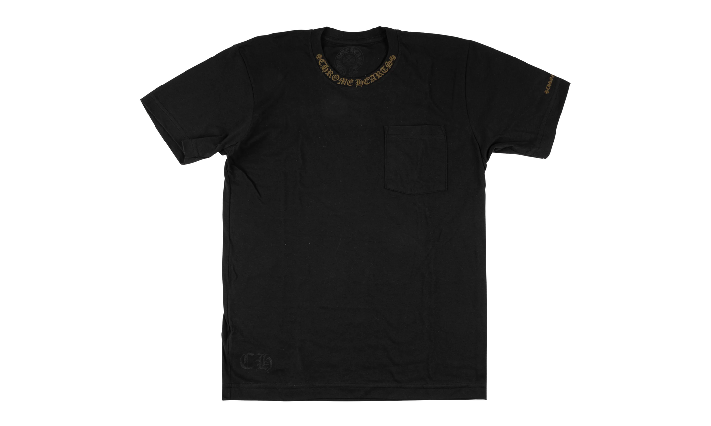 Neck Logo T Shirt "Black/Olive" CHRM0898