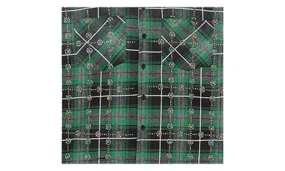 Grinch Gems Flannel "Green" VAL136