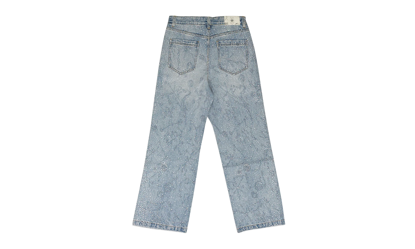 20K ZODIAC DIAMOND DENIM "Blue" BRC MJNS 0002