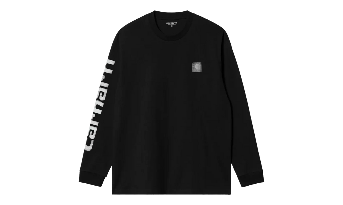Long Sleeve Archive Script Tee "Black" I036002 89 XX