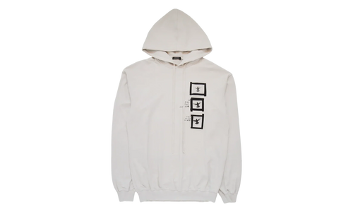 Ollie High Comfort Hoody With "Doves" Print "Ivory" B0013212FA639003