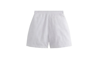 Windowpane Eyelet Belmont Short "White" KHM060354 101