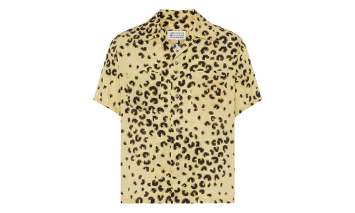 Pixel Short Sleeve Shirt "Leopard" S50DR0013M35766169S