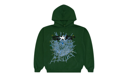 Web Hooded Sweatshirt "Hunter Green" SP5der325