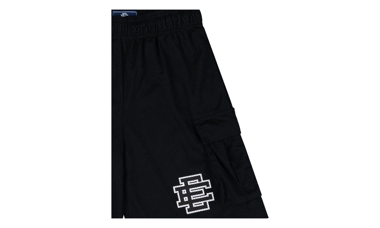 EE Basic Cargo Shorts "Black / White" EE203