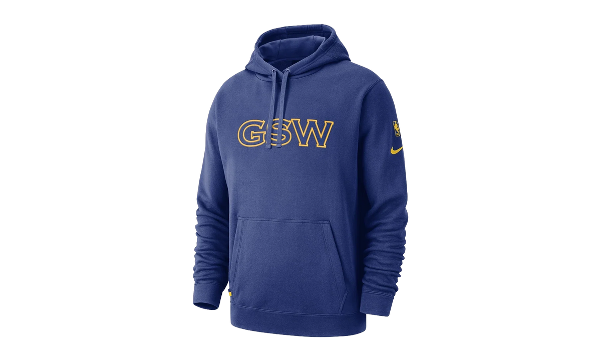 NBA Golden State Warriors Courtside Hoodie "Rush Blue" AJ2849 495