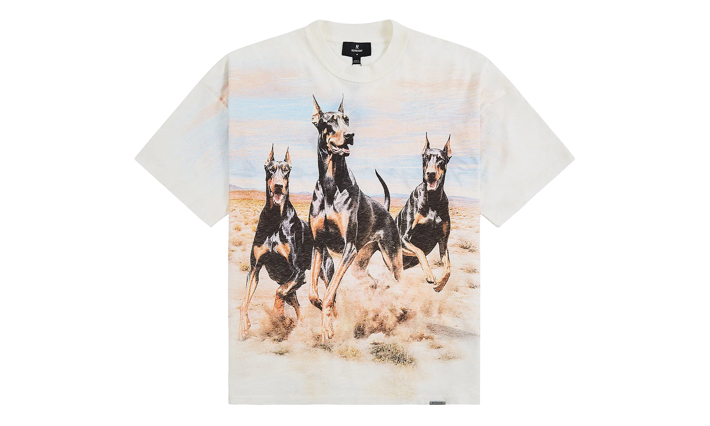 Western Dobermans Tee "Flat White" MLM100665 72